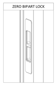 Diagram of 2D lock 